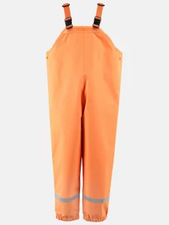 Jungen Regenmatschhose mit Hosenträgern