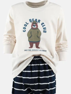 Jungen Schlafanzug mit Bärendruck