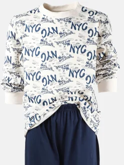 Jungen Schlafanzug mit Frontprint