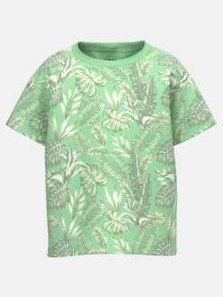 Jungen Shirt mit Alloverprint