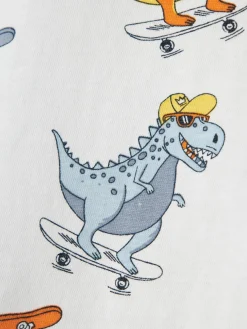 Jungen Shirt mit Dino Alloverprint