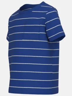 Jungen Shirt mit Streifen und Brusttasche