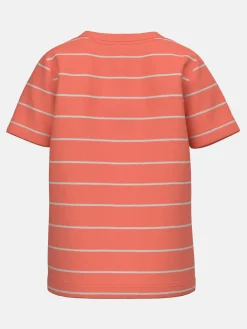 Jungen Shirt mit Streifen und Brusttasche