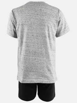 Jungen Shorty Schlafanzug mit Print