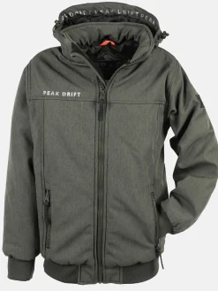 Jungen Softshell Winterjacke mit Bündchen