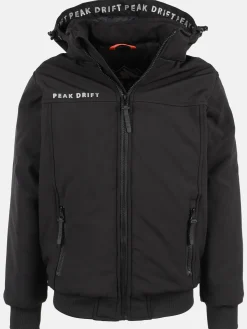 Jungen Softshell Winterjacke mit Bündchen