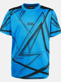 Jungen Sport Shirt mit abstraktem Print