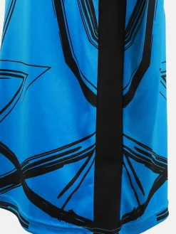 Jungen Sport Shirt mit abstraktem Print