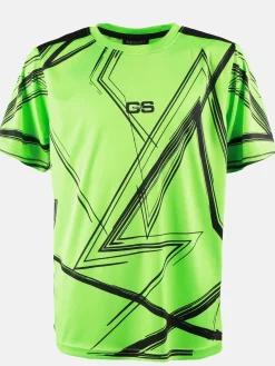 Jungen Sport Shirt mit abstraktem Print