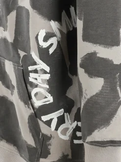 Jungen Sweatcardigan mit Kapuze