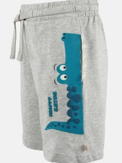 Jungen Sweatshorts mit Krokodil
