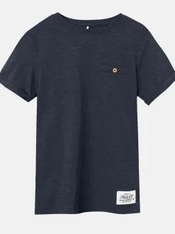 Jungen T-Shirt unifarben