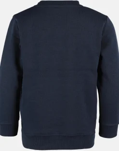 Jungen Weihnachts-Sweatshirt mit Pailletten und Printmotiv