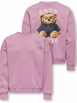 Kids Only KOGBILA L/S OVZ BEAR Sweatshirt
