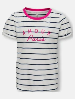 Kids Only KOGEMMA REG S/S STRIP T-shirt