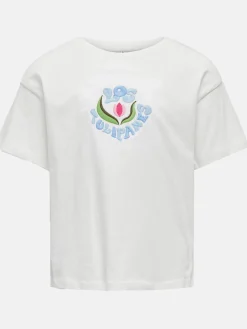 Kids Only KOGFLOWER MAIKEN CROP Shirt