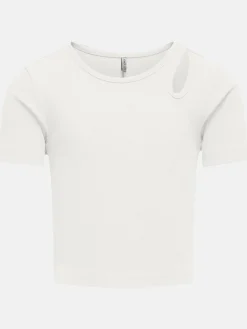 Kids Only KOGNESSA S/S CUT OUT Shirt