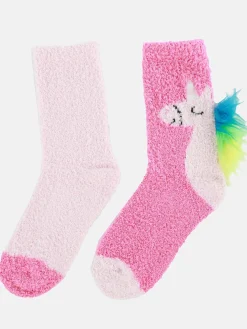Kinder Kuschelsocken im 2er Pack
