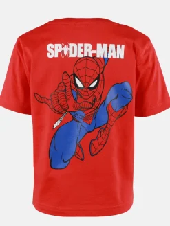 Kinder Shirt mit Spiderman Print