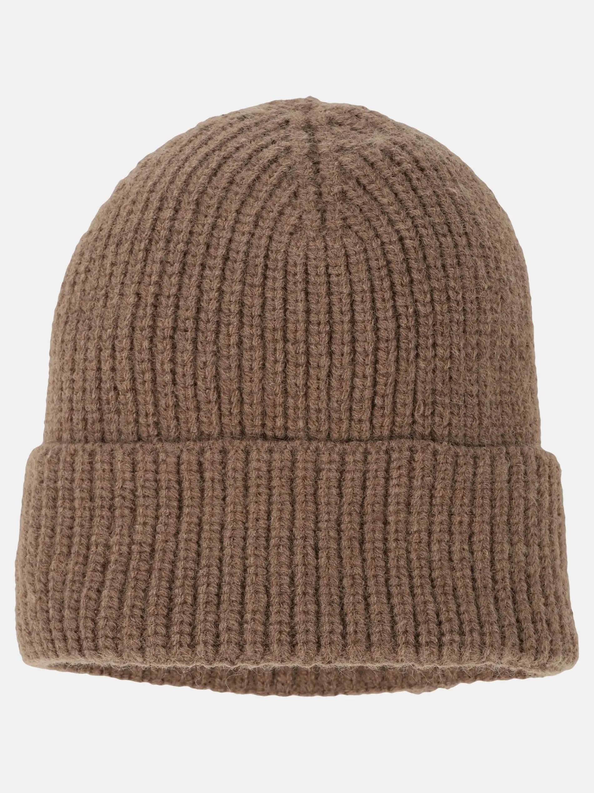 Kinder Strickmütze mit Umschlag