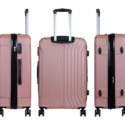 Koffer Almeria, rosa in Größe M 73x48x29cm