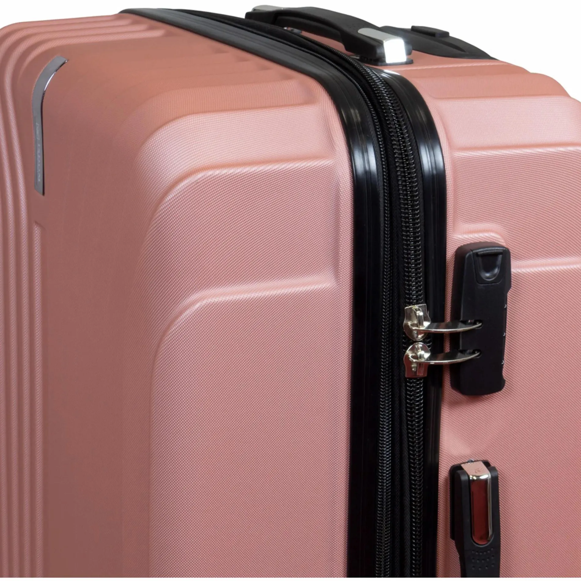 Koffer Almeria, rosa in Größe L 83x54x33cm