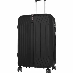 Koffer Almeria, schwarz in Größe M 73x48x29cm