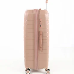 Koffer Denver, gold/rosa in Größe L 76x51x30cm