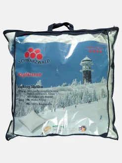 Kopfkissen mit Daunen-und Federfüllung 80x80cm