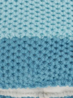 Mädchen Beanie mit Blockstreifen