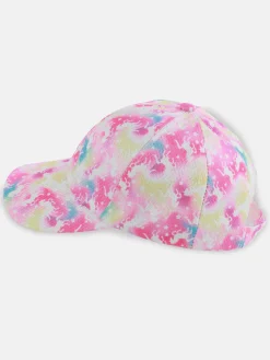 Mädchen Cap mit Glitzerstoff