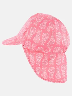 Mädchen Cap mit Nackenschutz