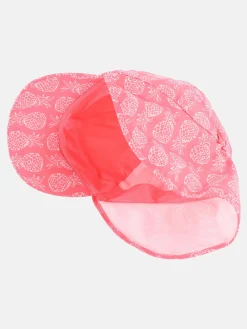 Mädchen Cap mit Nackenschutz