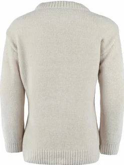 Mädchen Chenille Pullover mit Paillettenmotiv