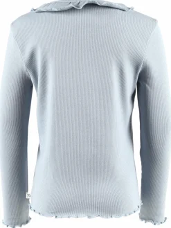 Mädchen 2er Pack Longsleeves in Rippoptik