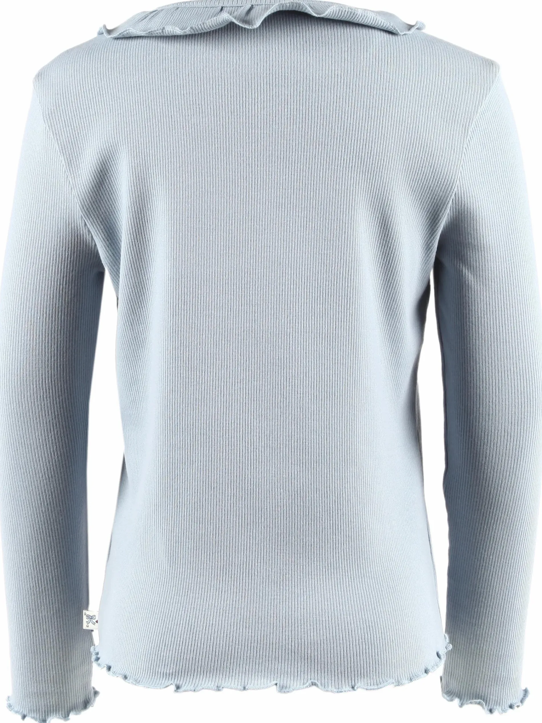 Mädchen 2er Pack Longsleeves in Rippoptik