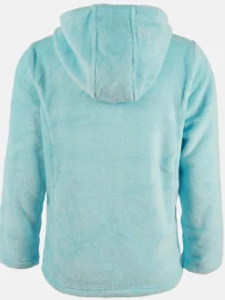 Mädchen Flauschejacke mit Kapuze