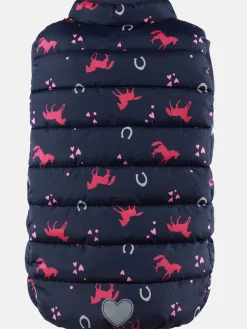 Mädchen Freizeitweste mit Alloverprint