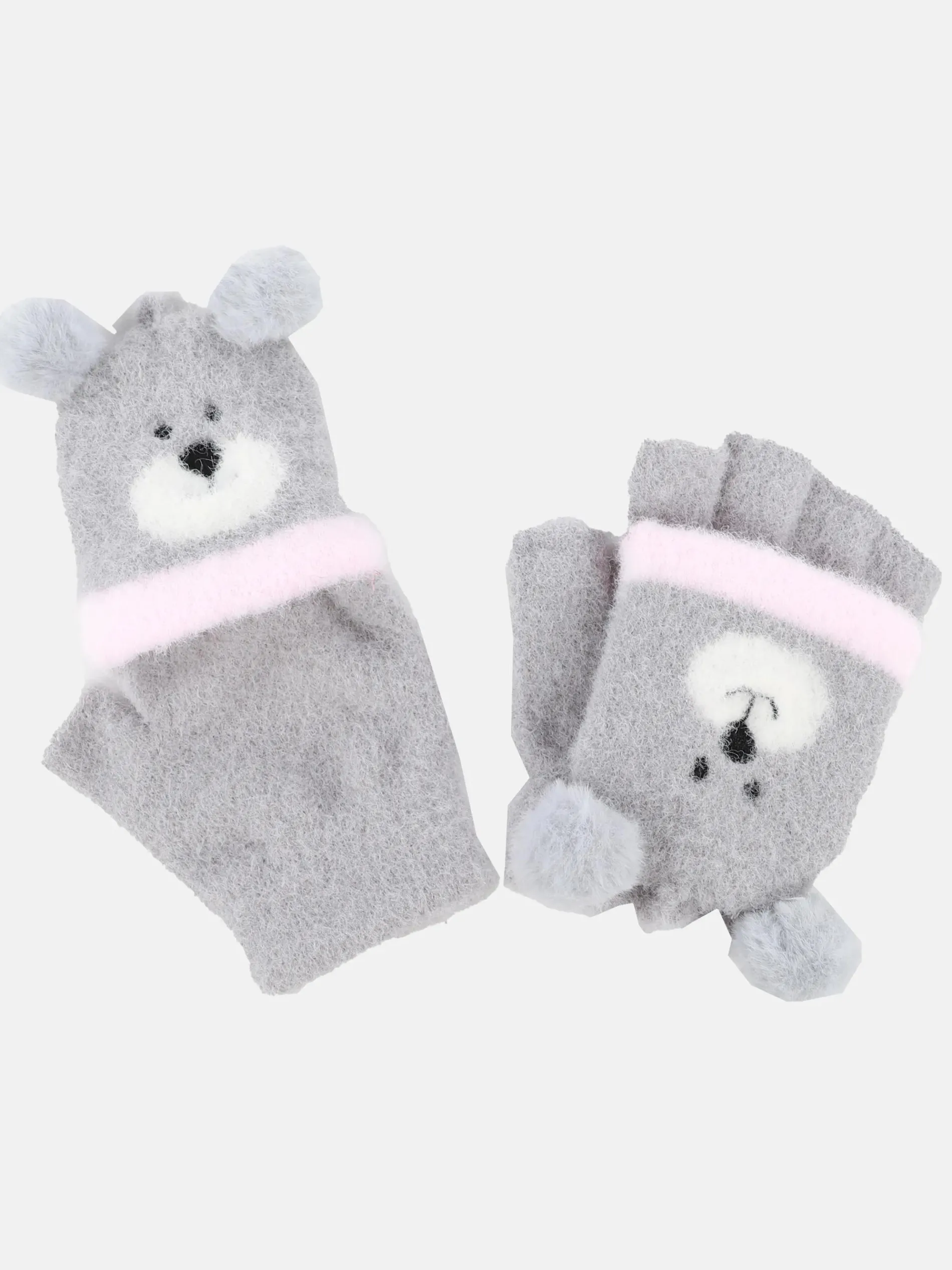 Mädchen Handschuhe mit Stickerei