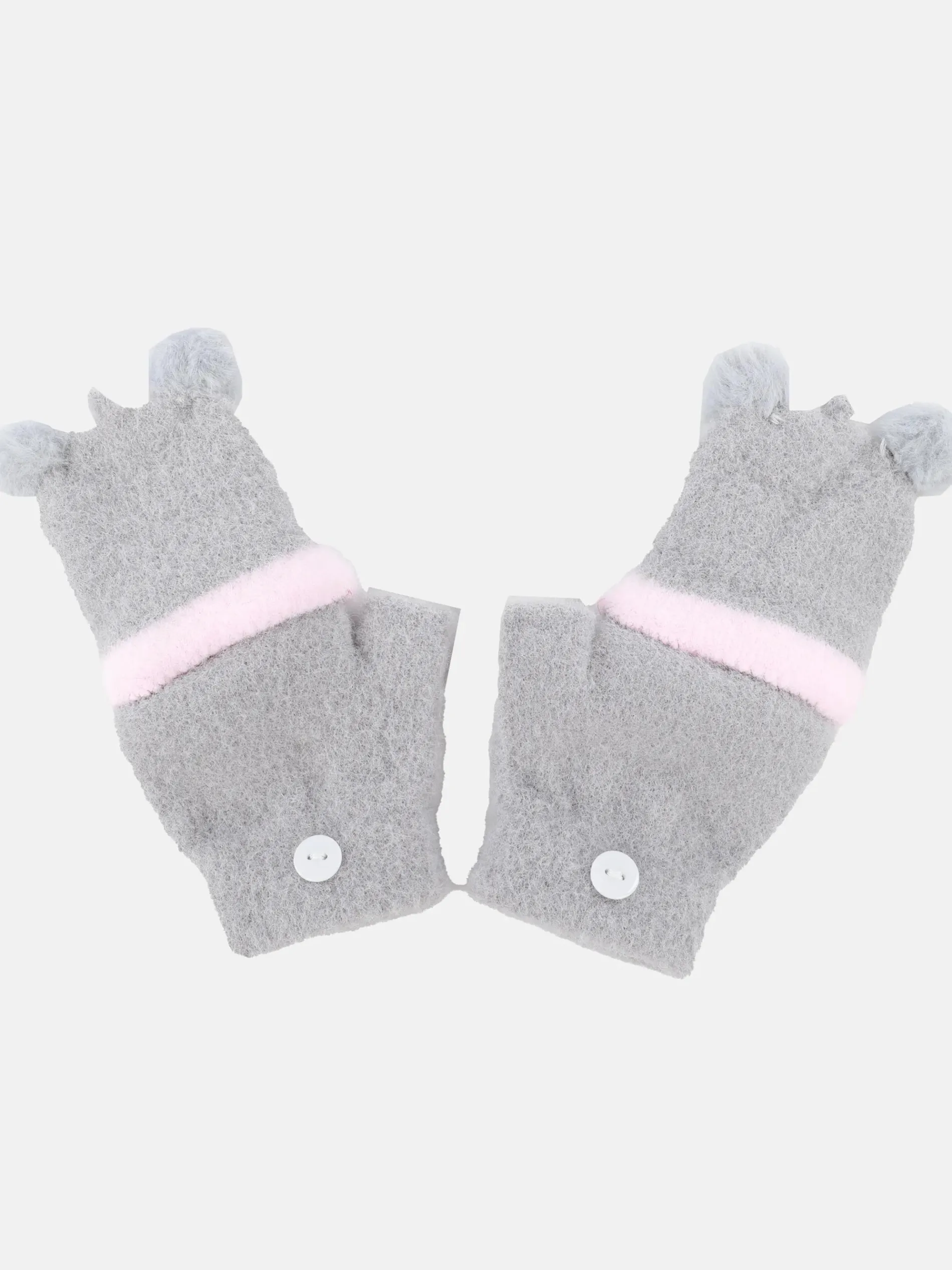 Mädchen Handschuhe mit Stickerei