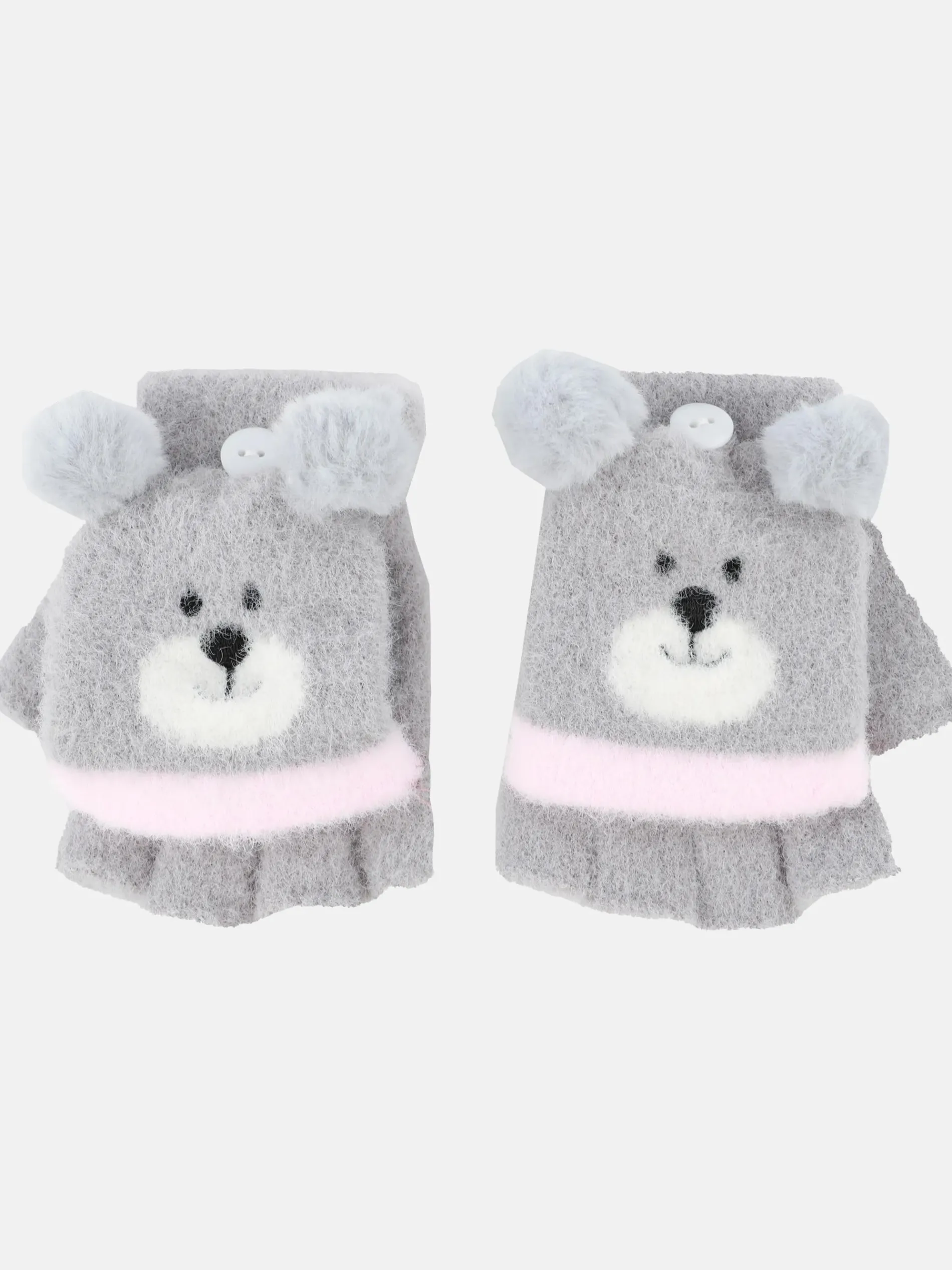 Mädchen Handschuhe mit Stickerei