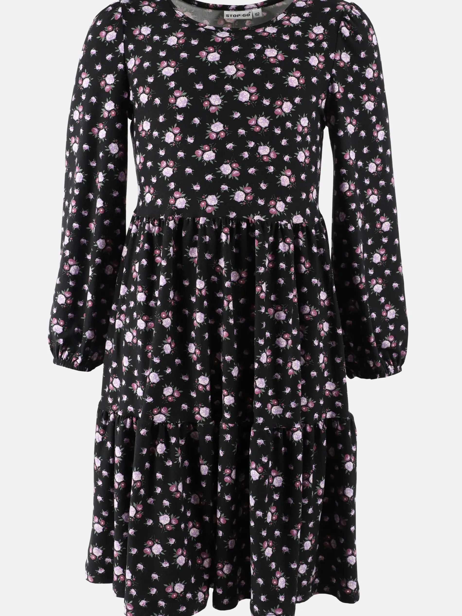 Mädchen Kleid mit Alloverprint