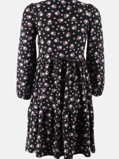 Mädchen Kleid mit Alloverprint