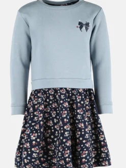 Mädchen Kleid mit angesetztem Rockteil