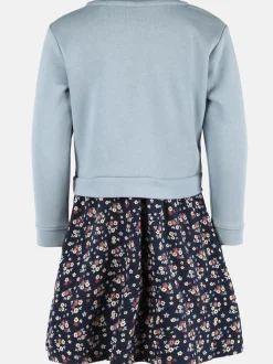 Mädchen Kleid mit angesetztem Rockteil