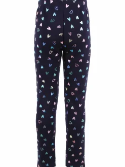 Mädchen Leggings mit Alloverprint