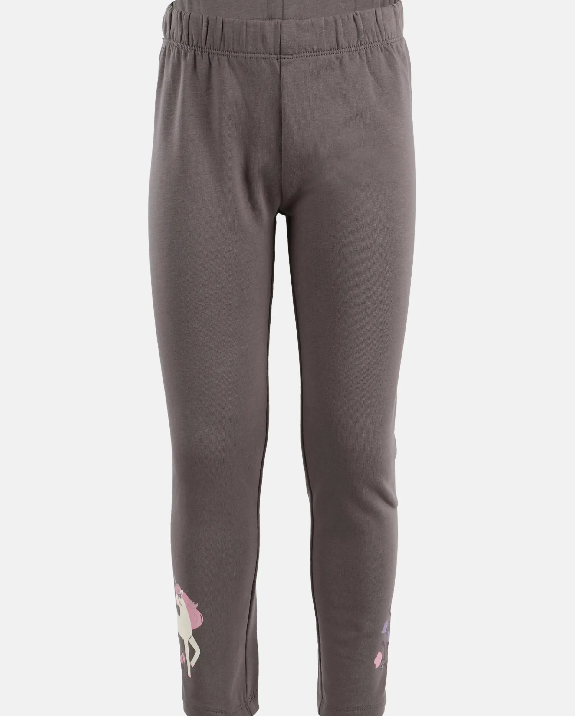 Mädchen Leggings mit kleinem Motiv am Beinende