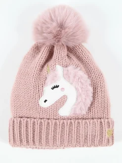 Mädchen Mütze mit Einhorn-Motiv