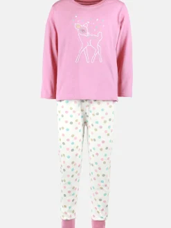 Mädchen Schlafanzug mit Frontprint