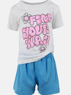 Mädchen Schlafanzug mit Frontprint